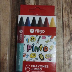 Crayón Jumbo x6 Filgo