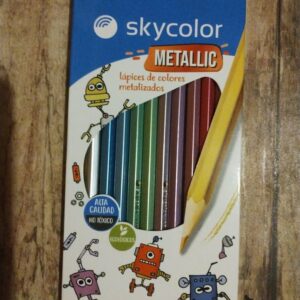 Lápiz Color Sky Color con Goma