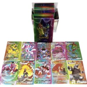 CARTA POKEMON SOBRE X10 MULTICOLOR
